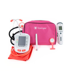 Kit diagnostico "Spengler" - Set infermieristico rosa