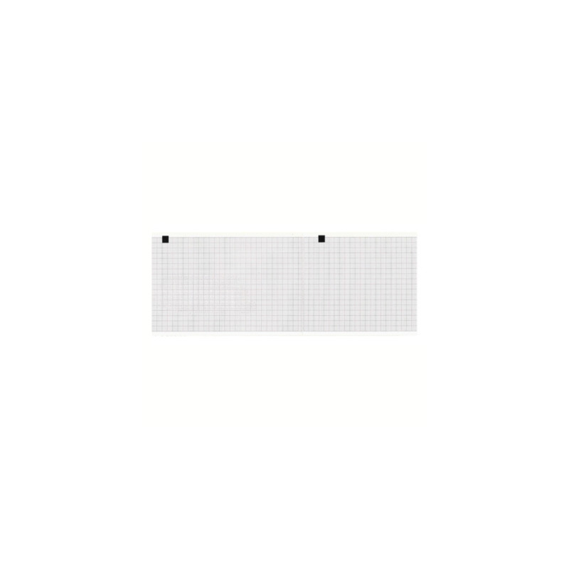 Papier ECG compatible Cardioline 100S/100+ (10 liasses)
