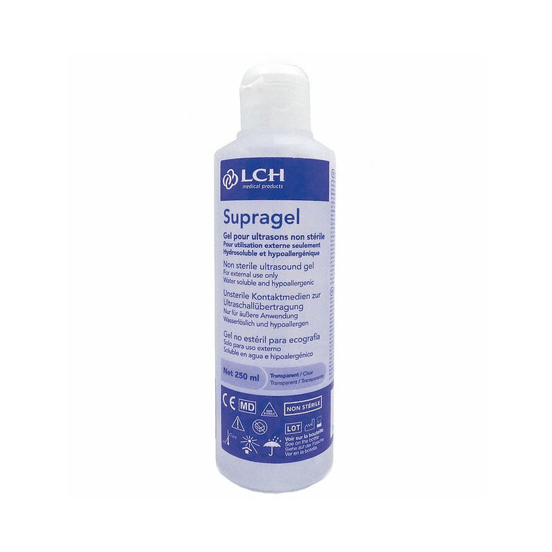 Gel conduttore trasparente Supragel 250ml