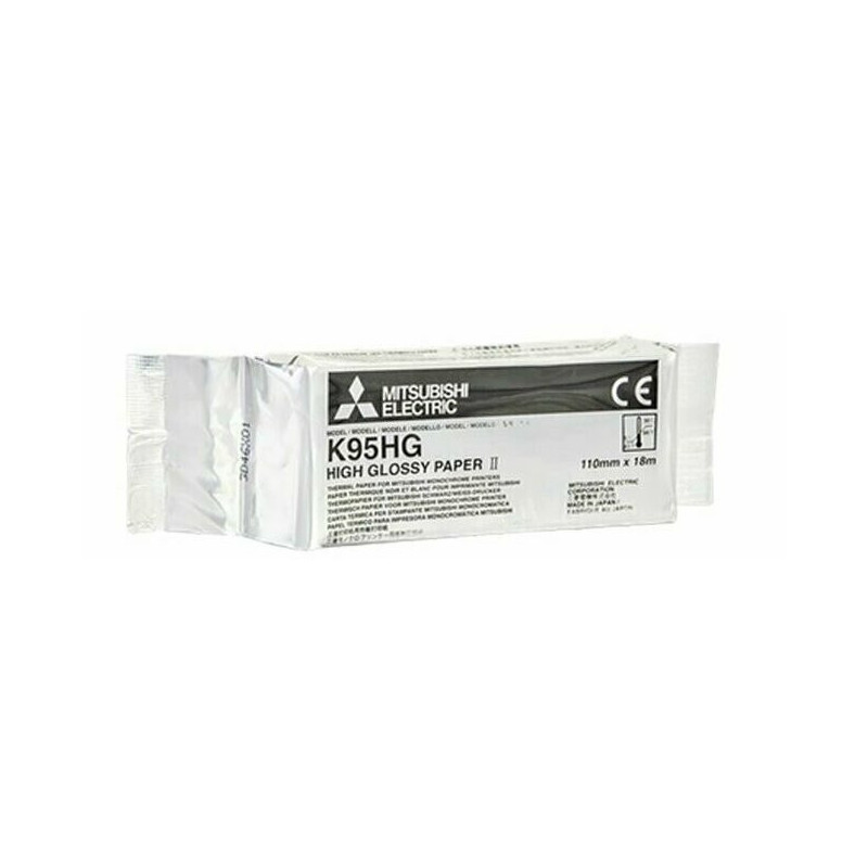 Carta per video originale Mitsubishi K95HG per P-95DW (5 rotoli)