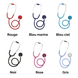Stethoscope pulse simple pavillon tous les coloris