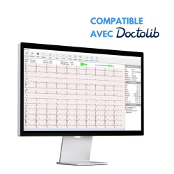 Logiciel pour appareil ECG Cardiomate 3, 6 et 12 pistes Spengler (avec clé USB p