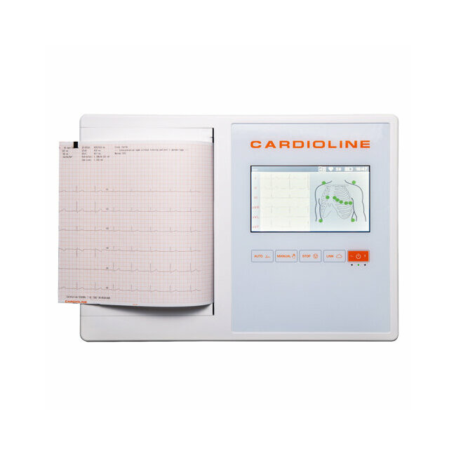 Cardioline 200L ECG con interpretazione dell'algoritmo Glasgow