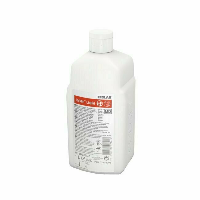 Disinfettante liquido Ecolab Incid 1L o 5L con alcol - superfici e dispositivi medici
