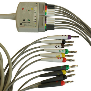 Monoblocco a banana a 10 canali per ECG GE Marquette