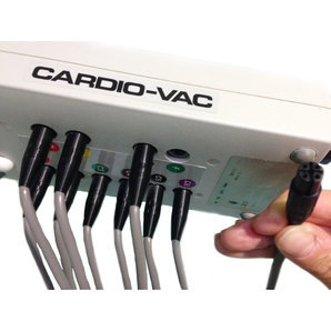 Elettrodo per sistema a suzione Cardio-Vac, Vacuboy, Vacucar