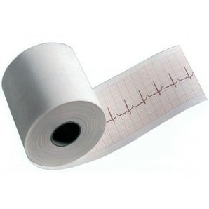 Carta ECG compatibile con Cardiette Start 100 (25 rotoli)