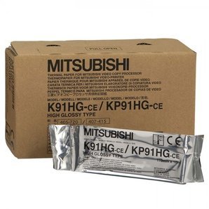 Carta per videostampante originale Mitsubishi K91HG, KP91HG (4 rotoli)