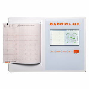 Cardioline 200L ECG con interpretazione dell'algoritmo Glasgow