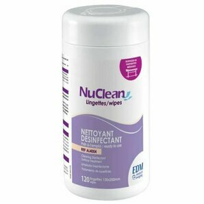 Salviette disinfettanti Nuclean per dispositivi medici (standard EN14476)