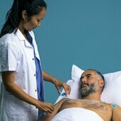 Elettrodi Ambu QR in uso