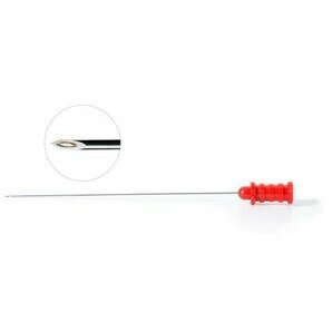 Elettrodo ad ago concentrico Ambu Neuroline - 75 mm x 0,65 mm (rosso)